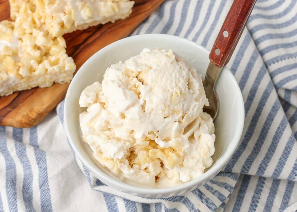 Skip Sticky Fingers: Your Dream Rice Krispy Treat Ice Cream Recipe